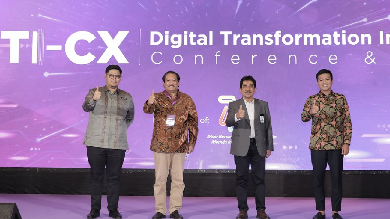 pembukaan digital transformation conference & expo (DTI-CX) 2022