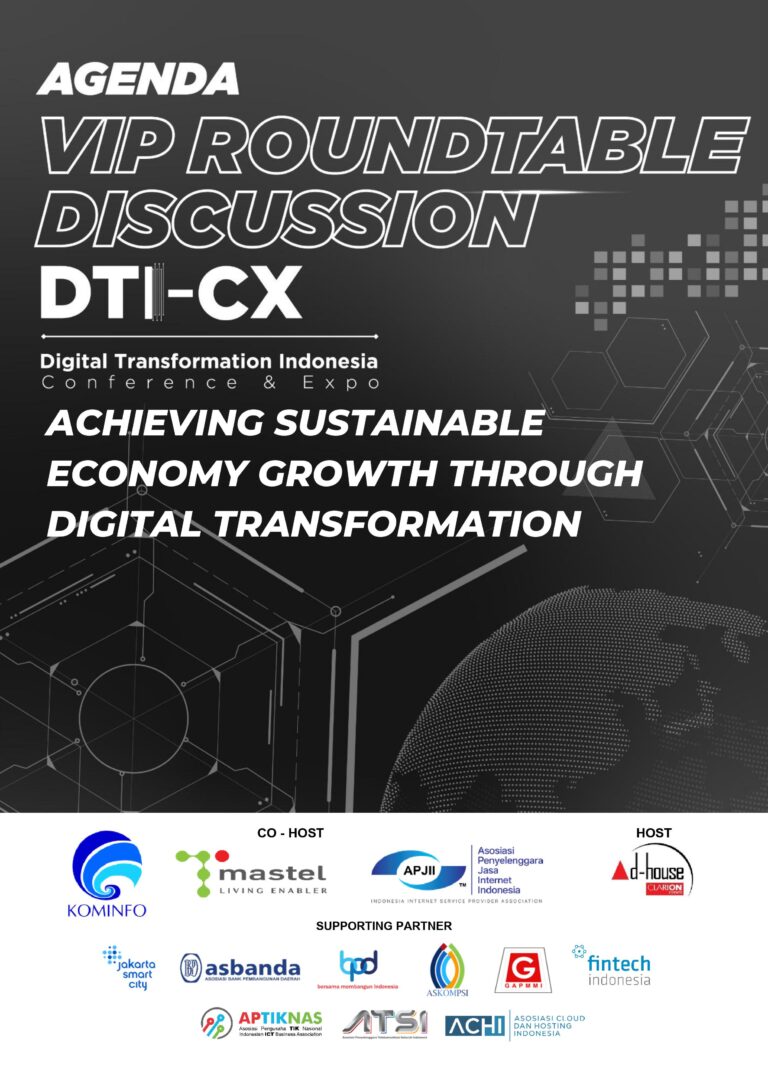 Agenda VIP Roundtable Discussion DTI-CX